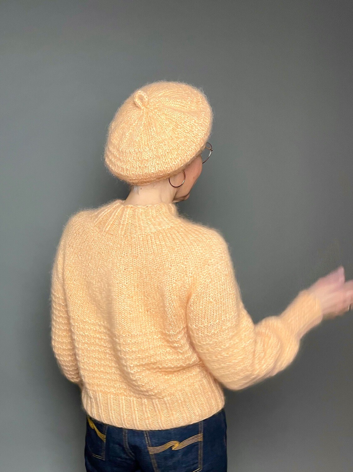 »My Fluffy«-Beret Strickanleitung
