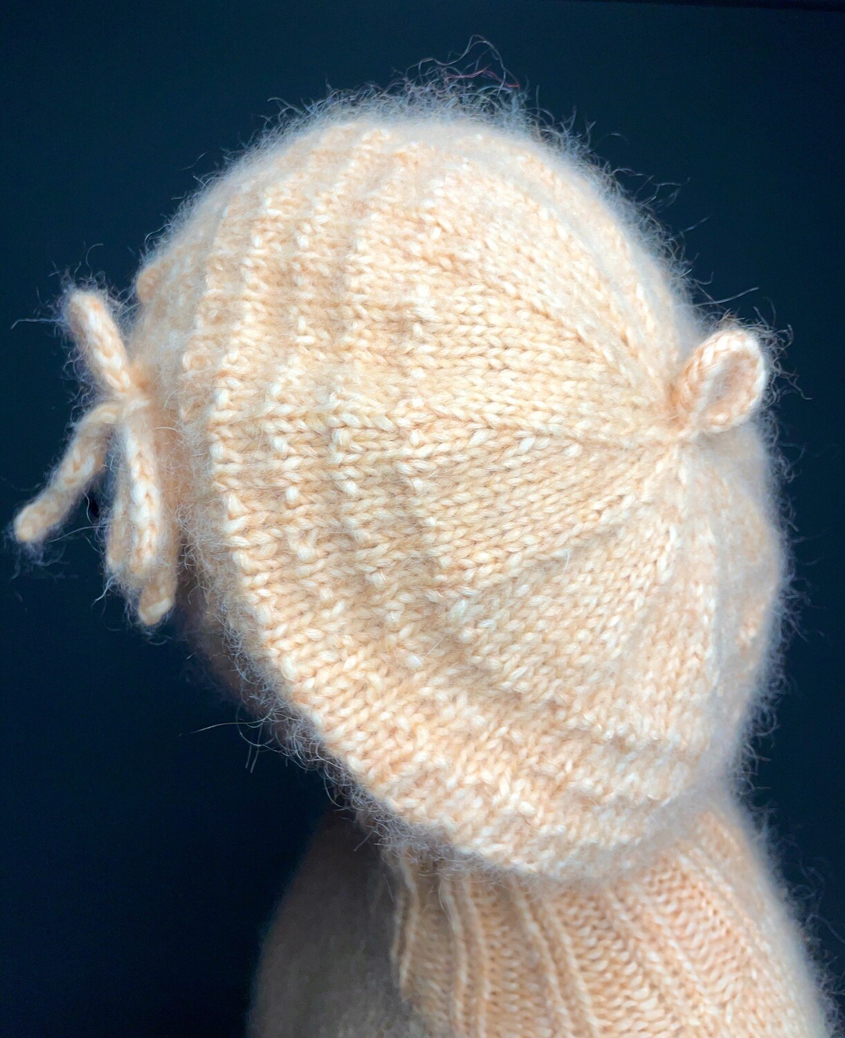 »My Fluffy«-Beret Strickanleitung