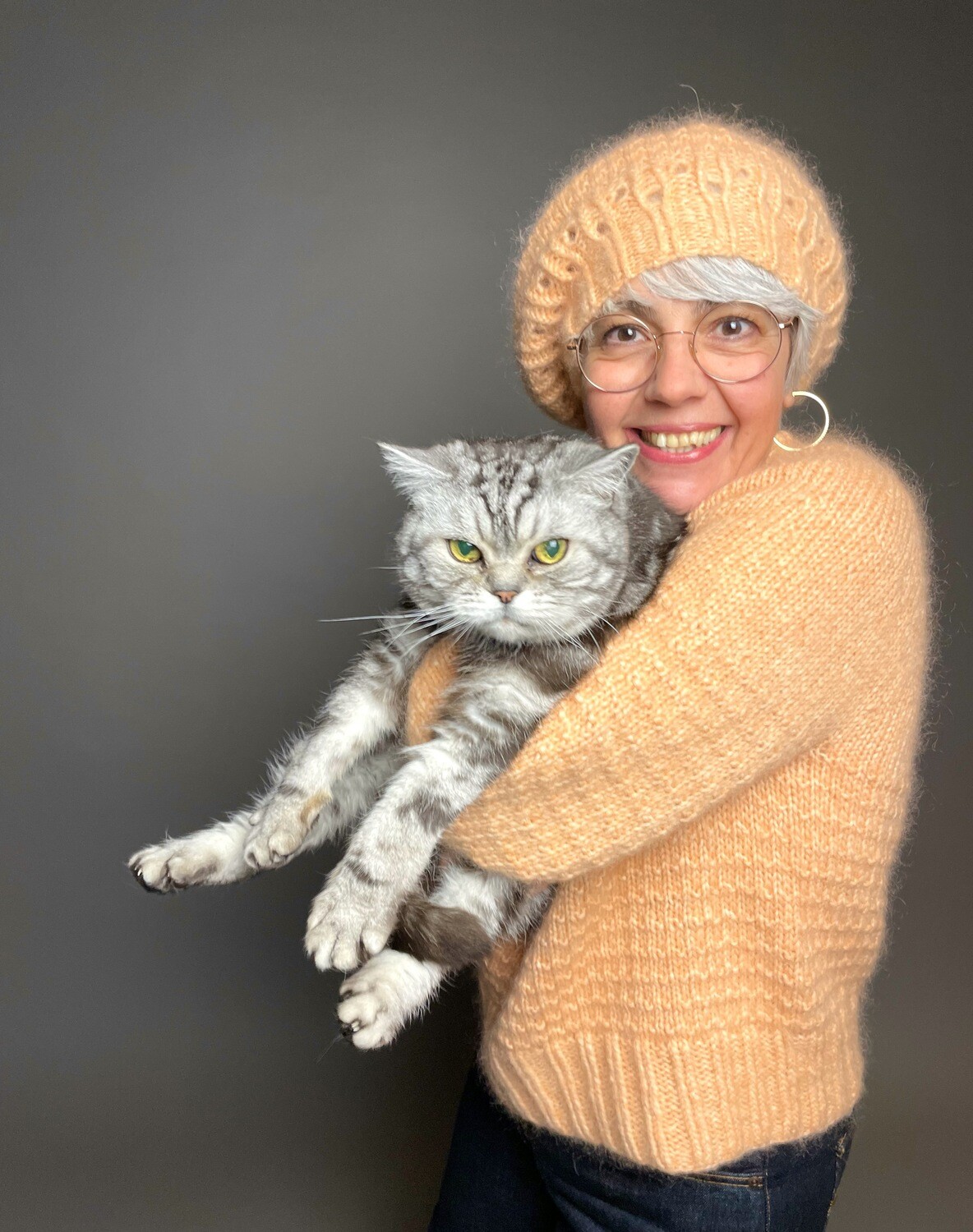 »My Fluffy«-Beret Strickanleitung