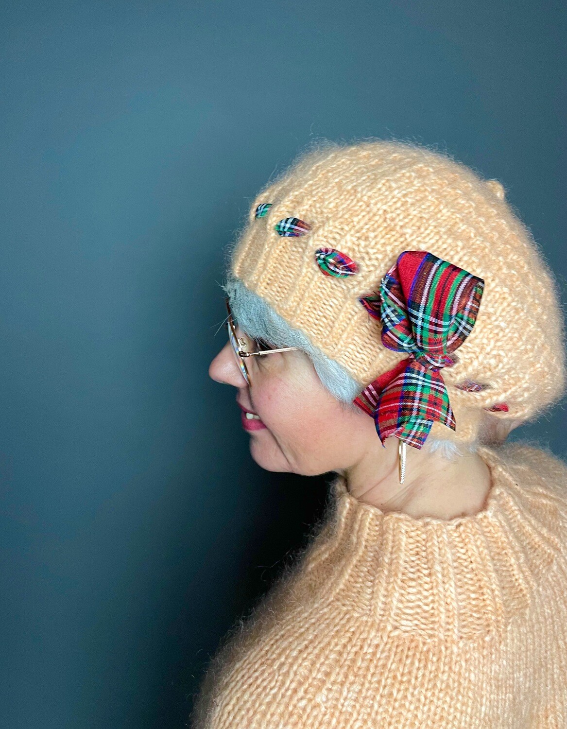 »My Fluffy«-Beret Strickanleitung