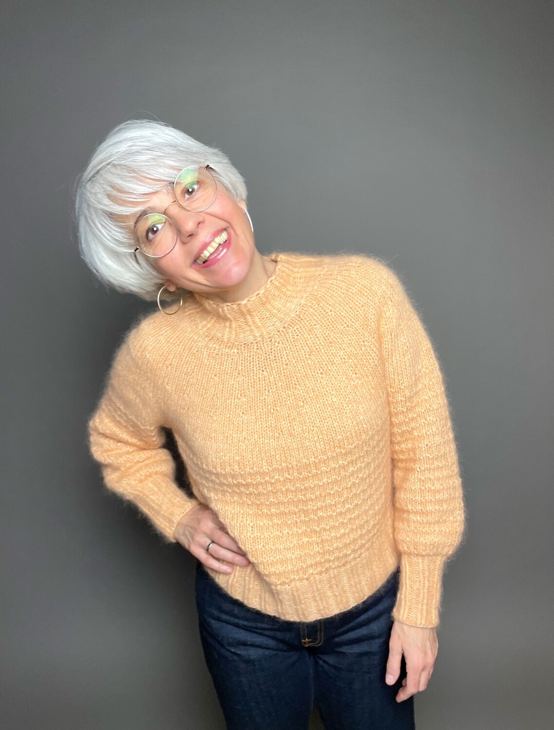 »My Fluffy«-Sweater Strickanleitung
