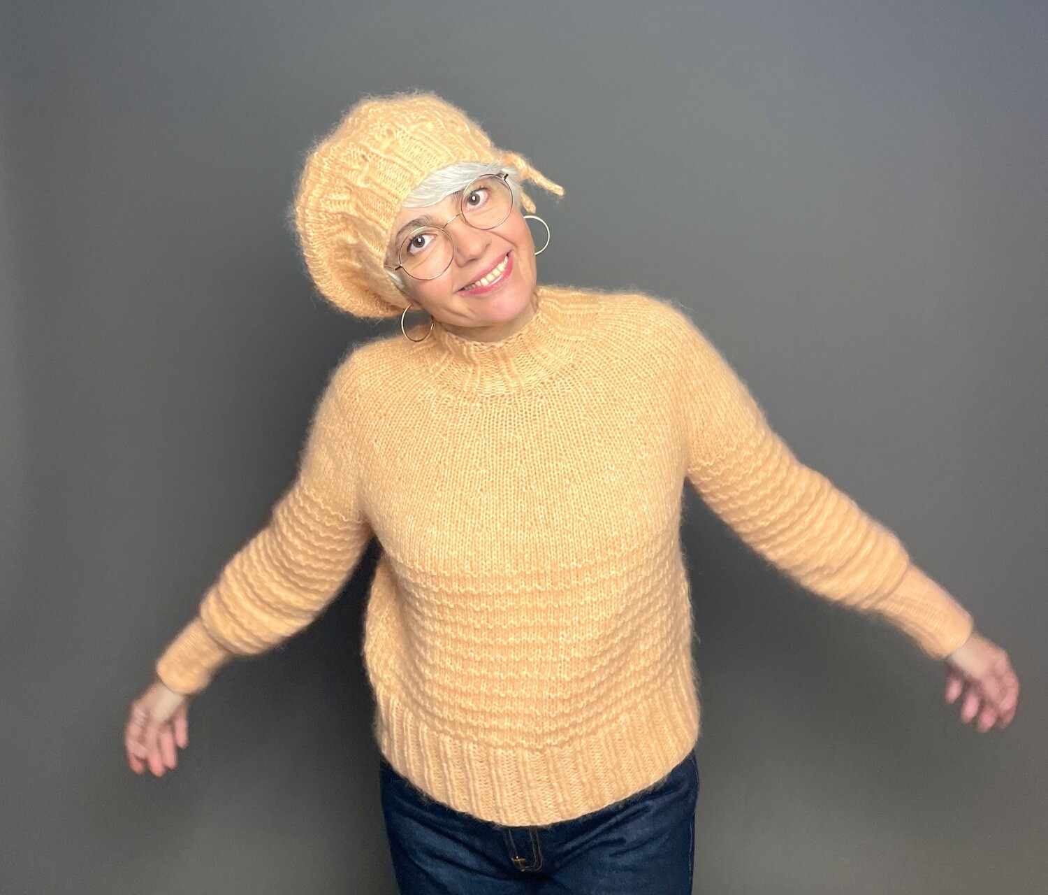»My Fluffy«-Sweater Strickanleitung