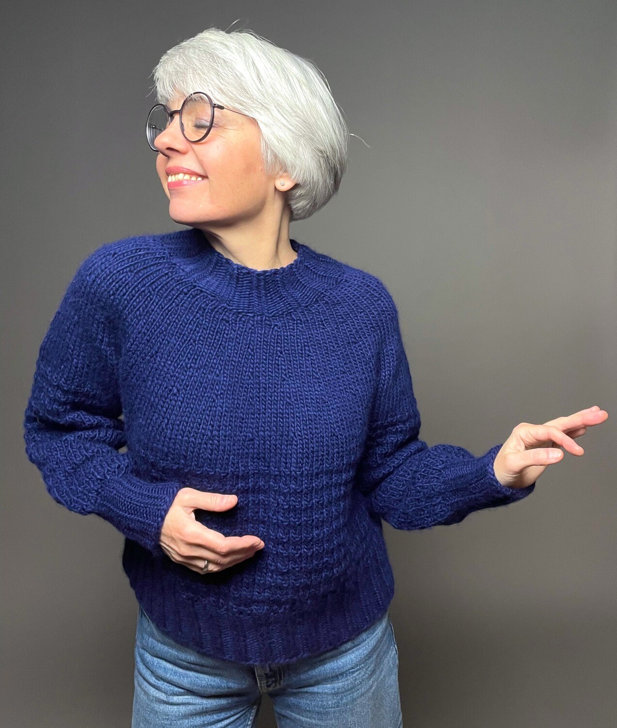 »My Fluffy«-Sweater Strickanleitung