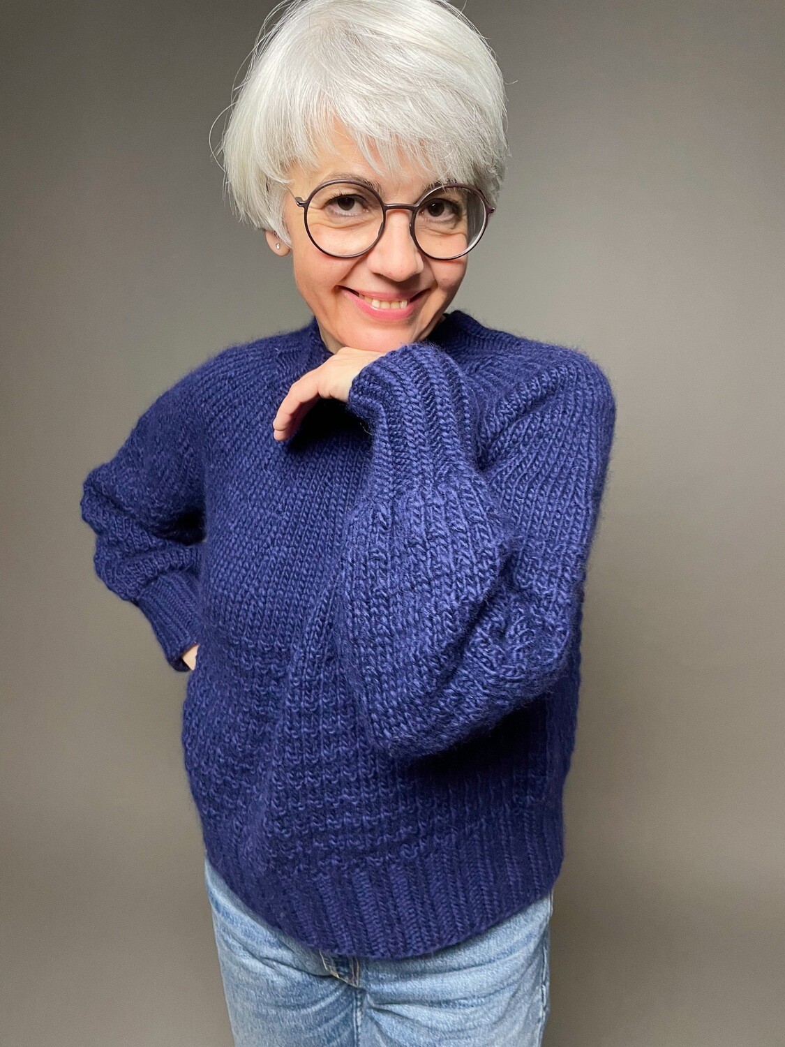 »My Fluffy«-Sweater Strickanleitung