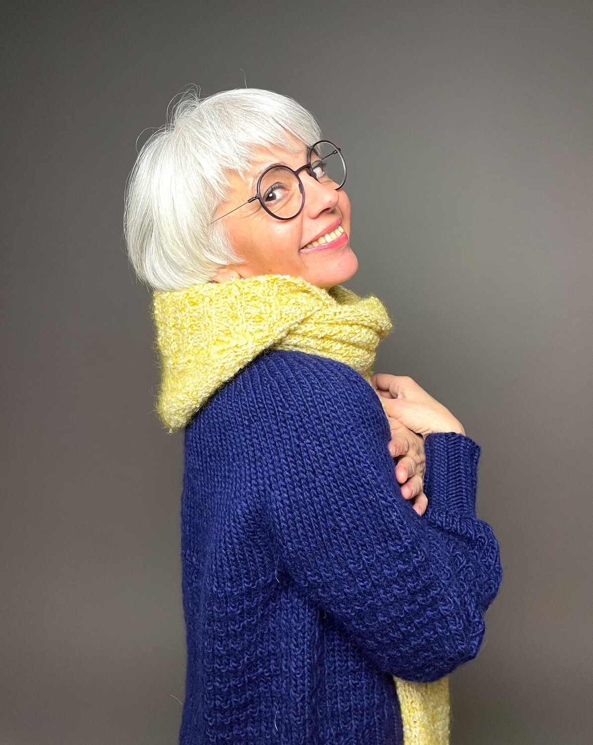 »My Curly Hoodscarf« Strickanleitung