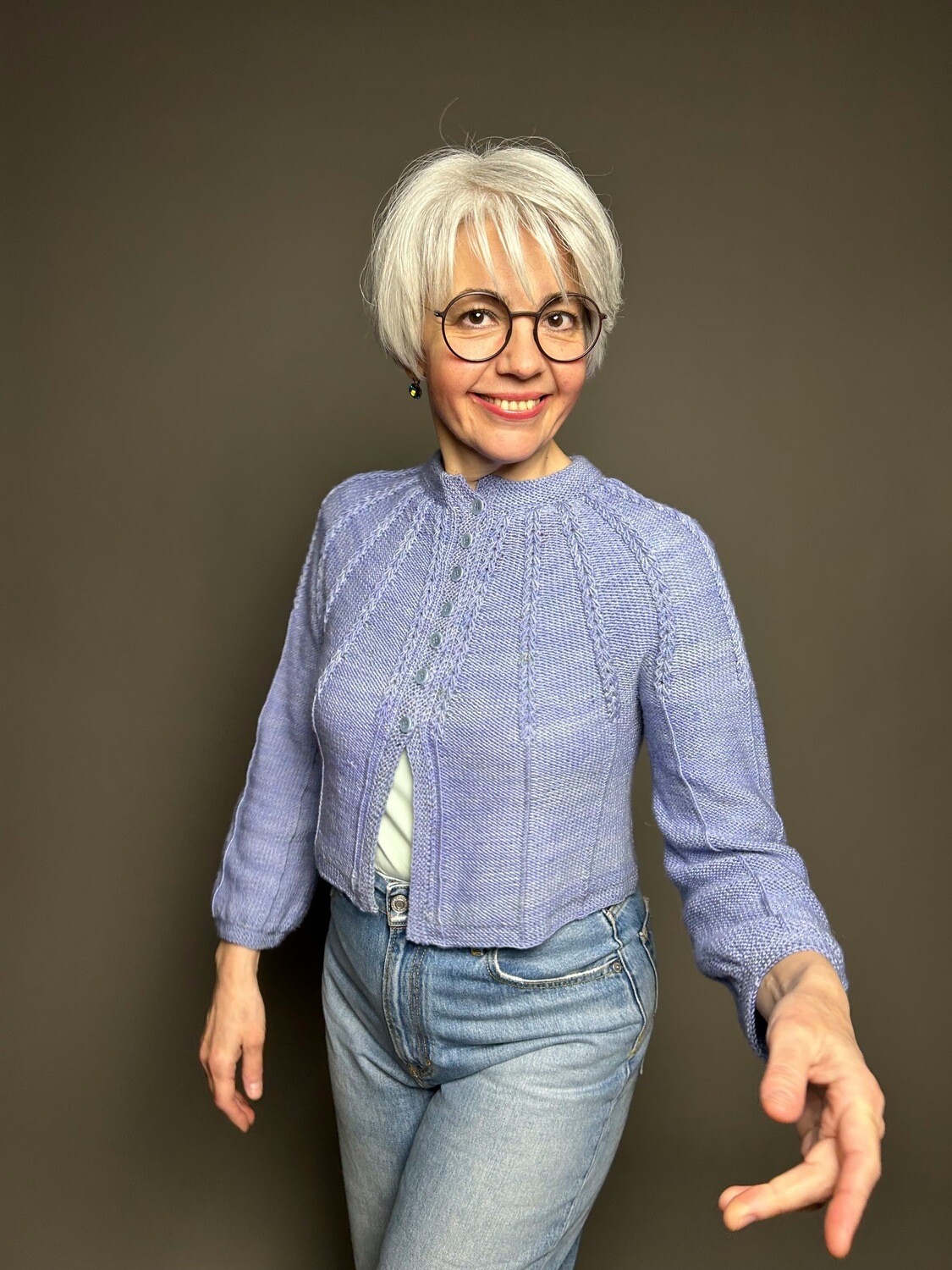 »Herzchen-Jacke Easy« Strickanleitung