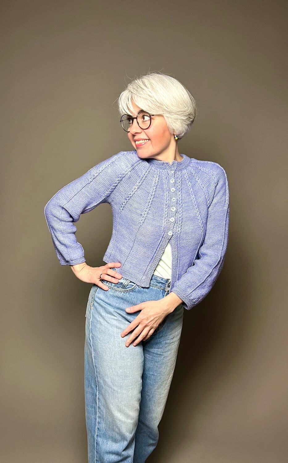 »Herzchen-Jacke Easy« Strickanleitung