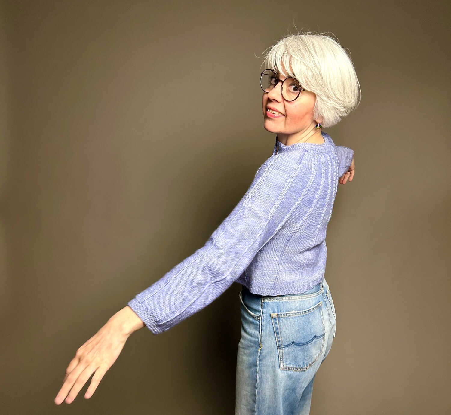 »Herzchen-Jacke Easy« Strickanleitung
