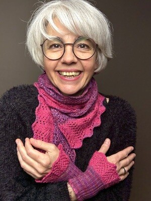 Minischals »Fani & Fleur« Strickanleitung