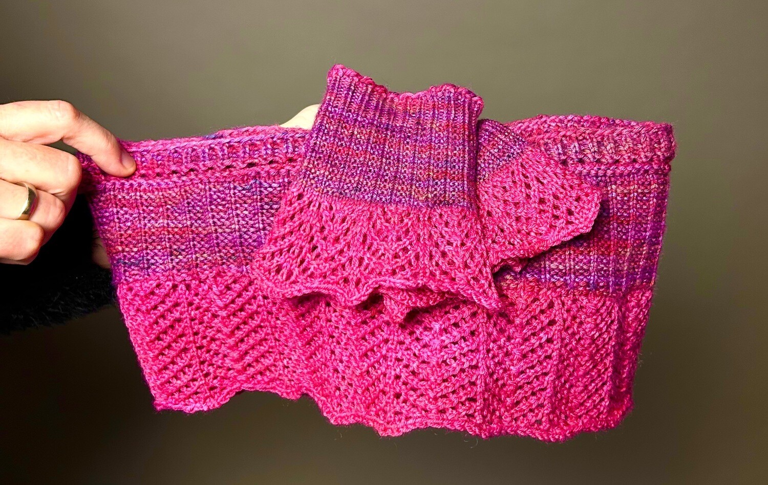 Set Pulswärmer und Minischals »Fani & Fleur« Strickanleitungen