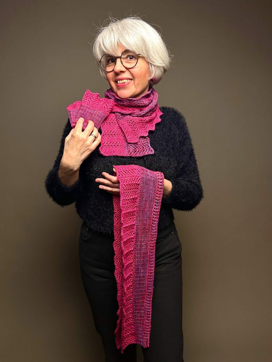 Set Pulswärmer und Minischals »Fani & Fleur« Strickanleitungen