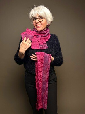 Set Pulswärmer und Minischals »Fani & Fleur« Strickanleitungen