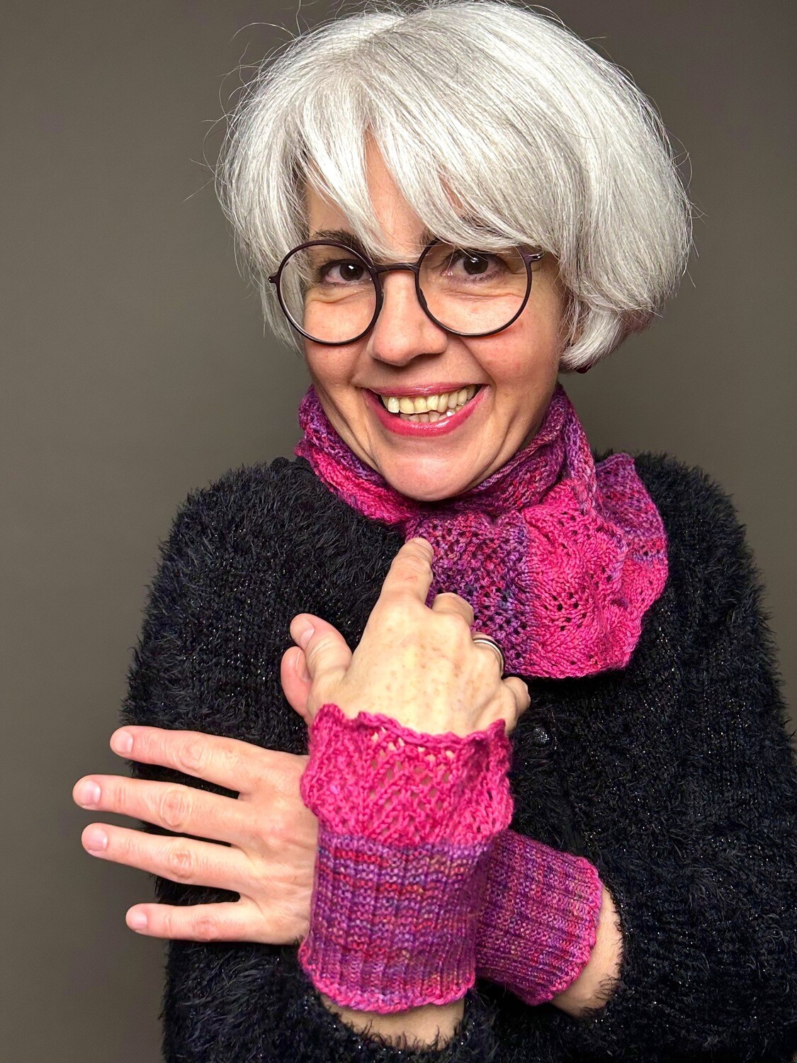 Minischals »Fani & Fleur« Strickanleitung Minischals »Fani & Fleur« Strickanleitung