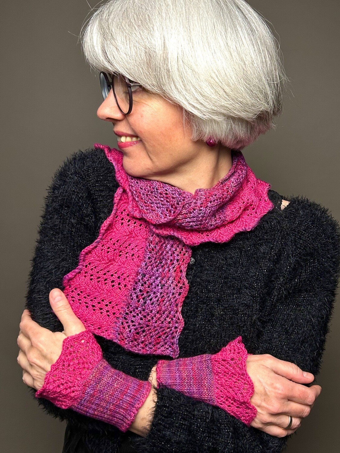 Minischals »Fani & Fleur« Strickanleitung Minischals »Fani & Fleur« Strickanleitung
