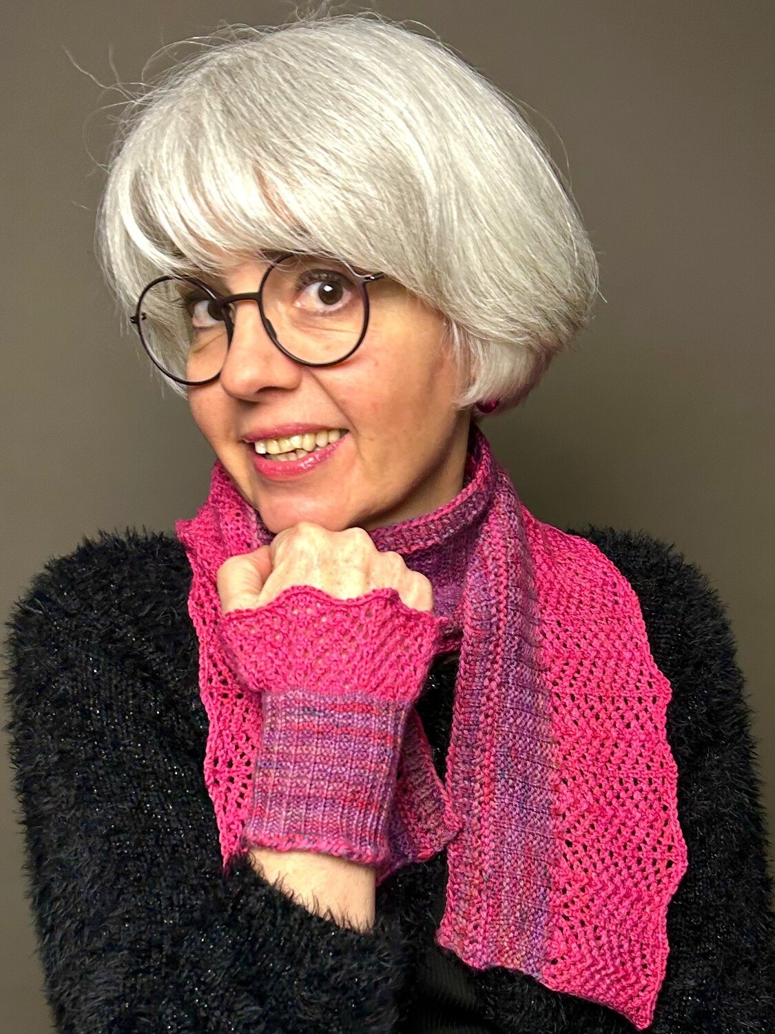 Set Pulswärmer und Minischals »Fani & Fleur« Strickanleitungen