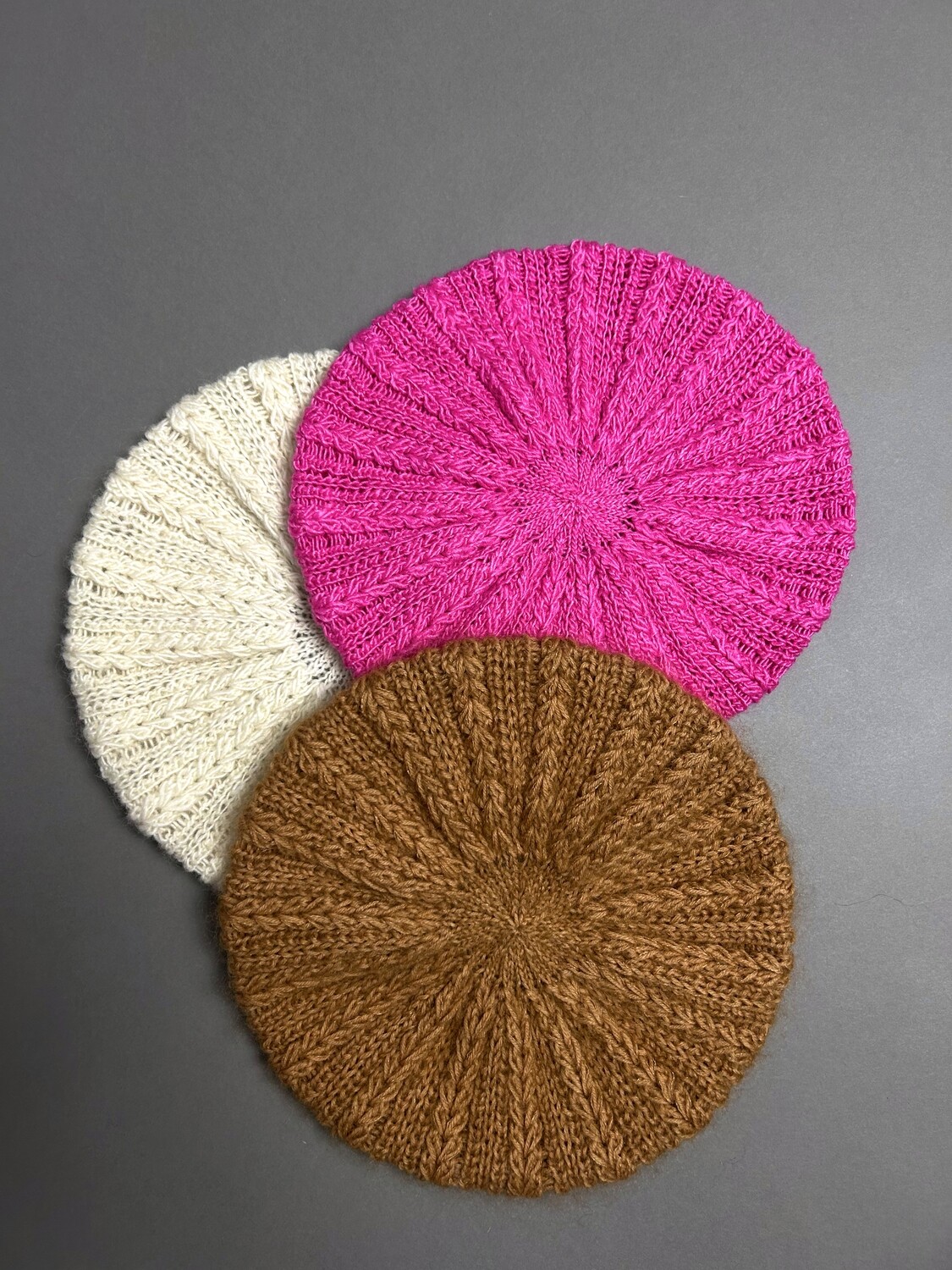 Baskenmütze »Herzchen« Strickanleitung