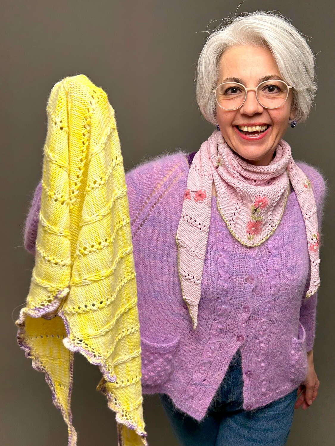 2er-Set »Kirschblüte« Strickanleitungen
