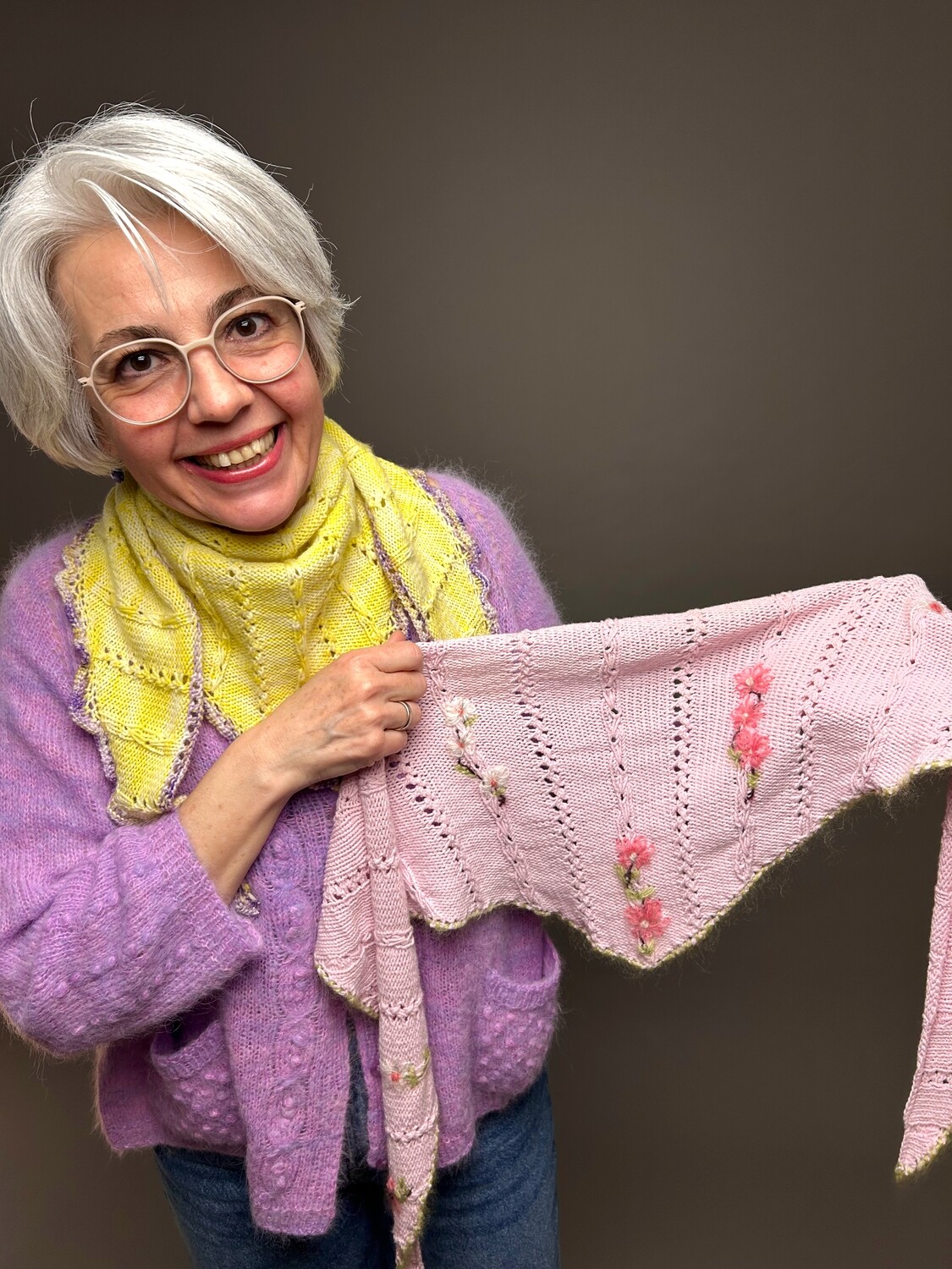 2er-Set »Kirschblüte« Strickanleitungen