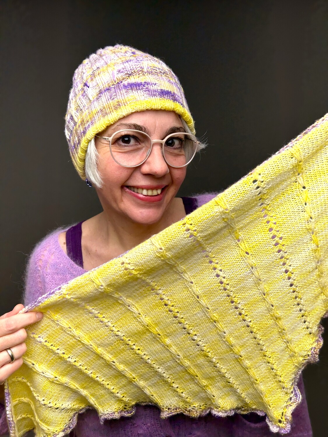 Mütze »Kirschblüte« Strickanleitung