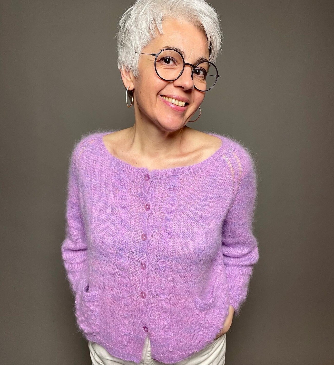 »Cherrylolly«-Cardigan Strickanleitung