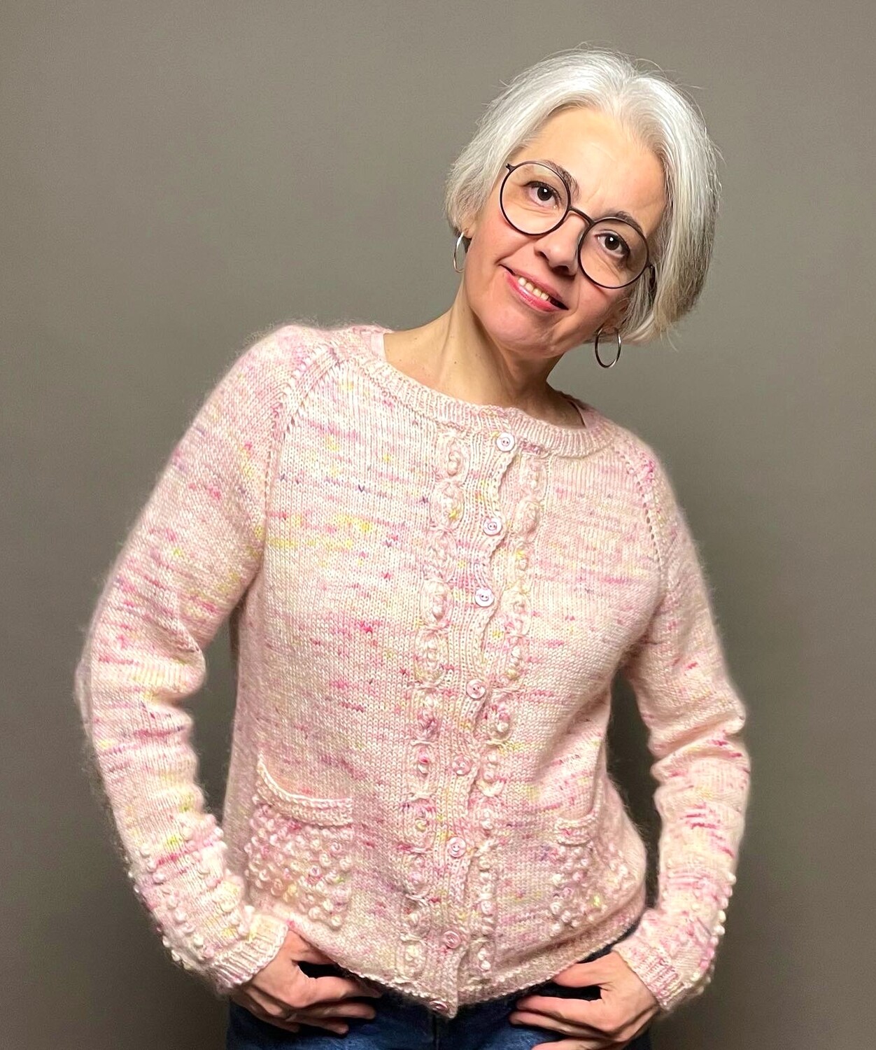 »Cherrylolly«-Cardigan Strickanleitung