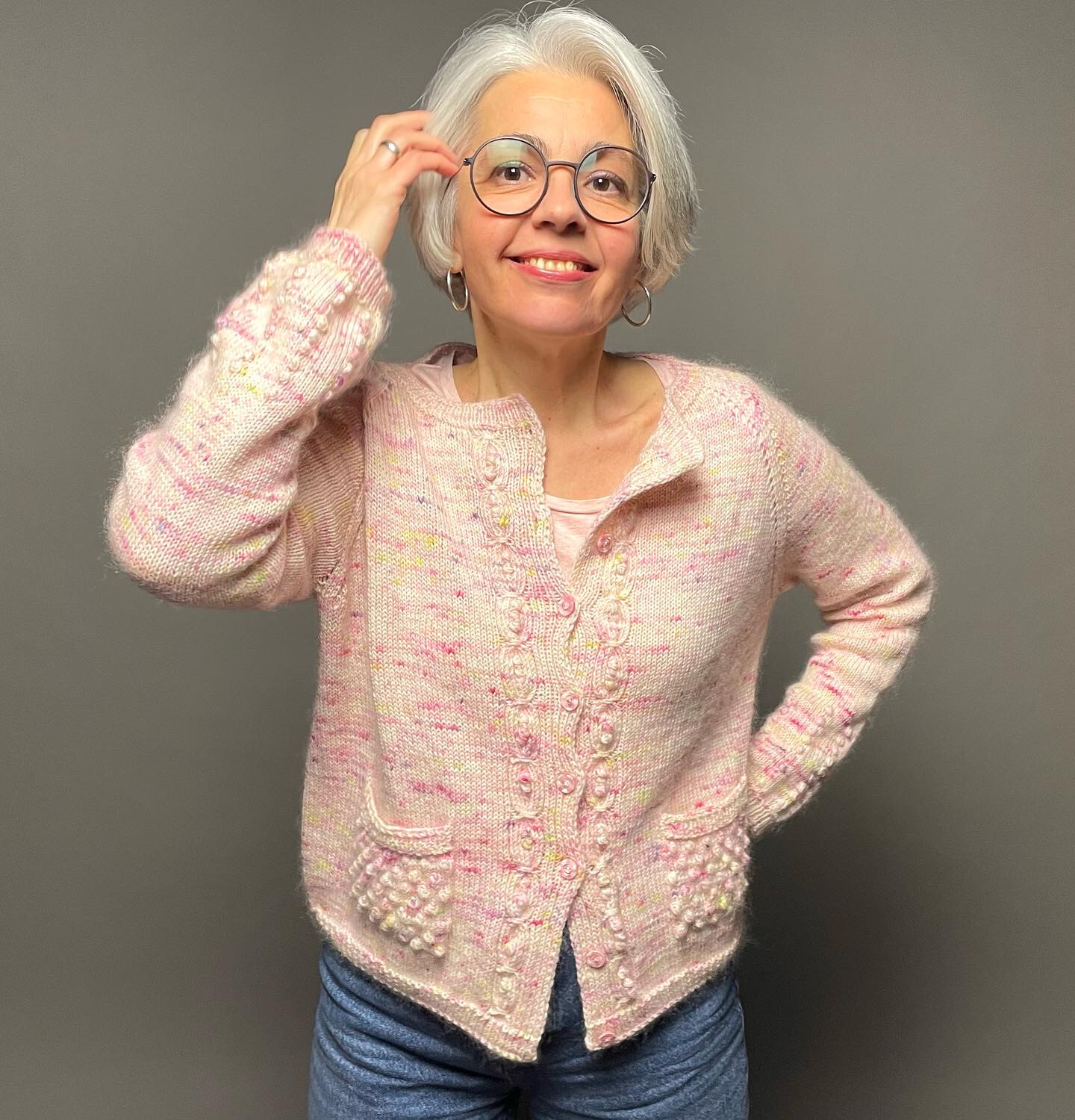 »Cherrylolly«-Cardigan Strickanleitung