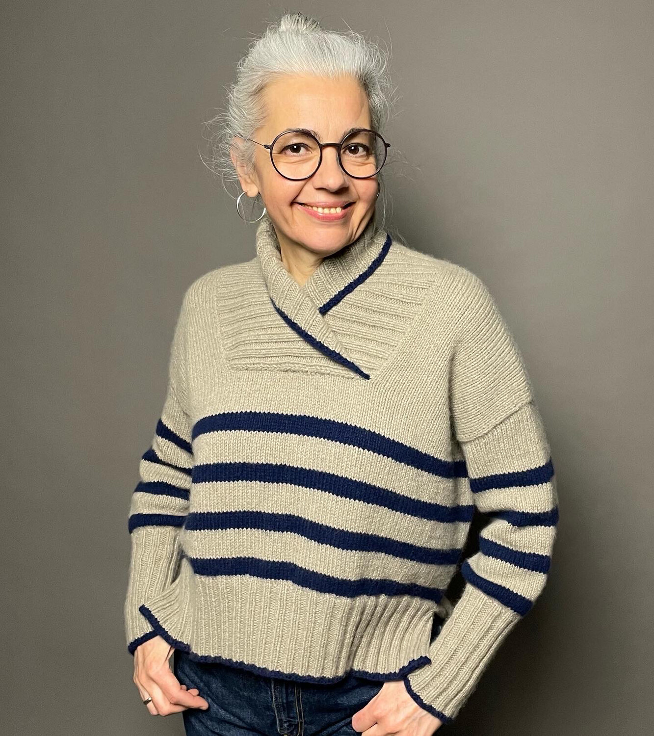 »Snowglimmer«-Sweater Strickanleitung