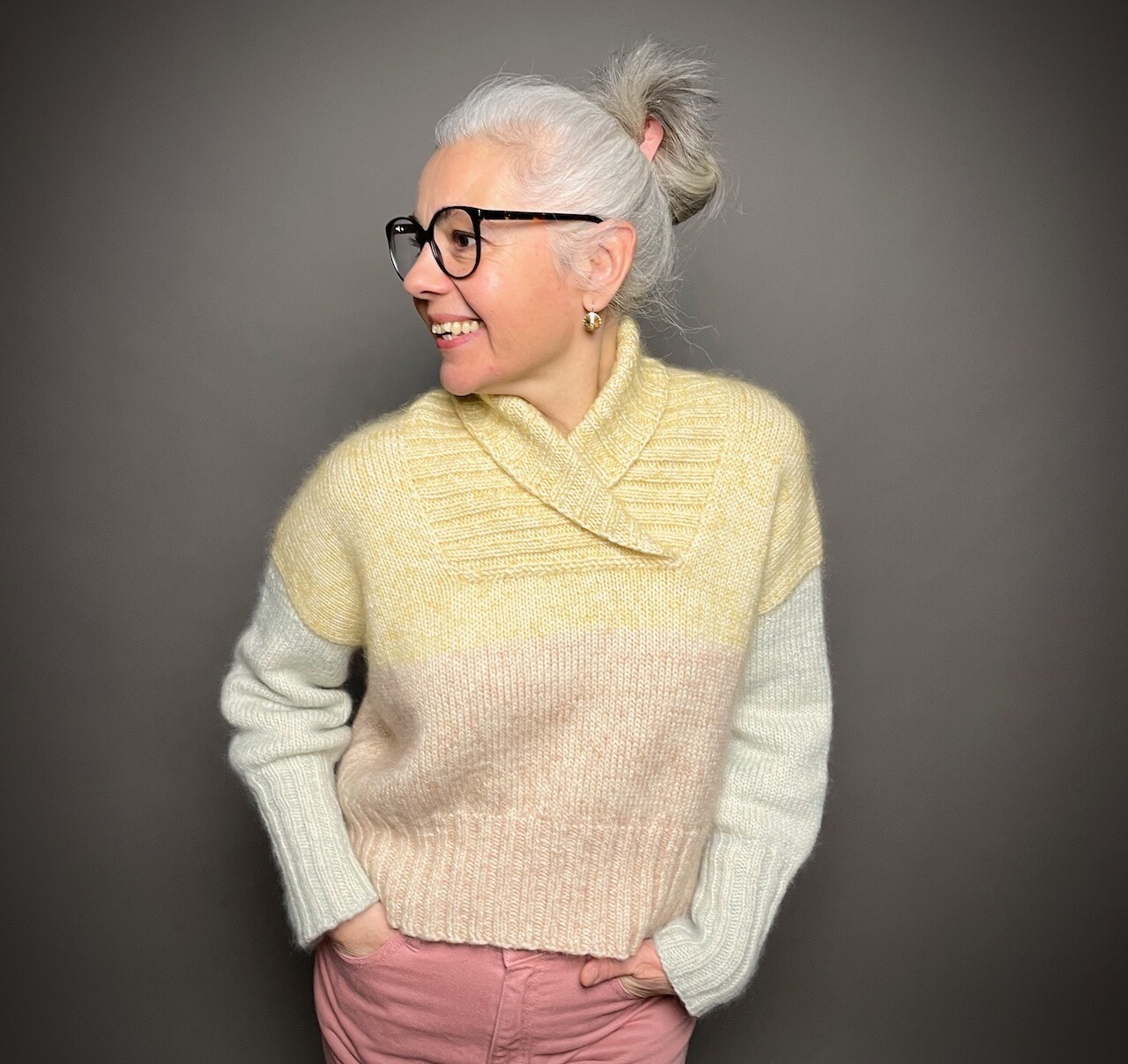 »Snowglimmer«-Sweater Strickanleitung