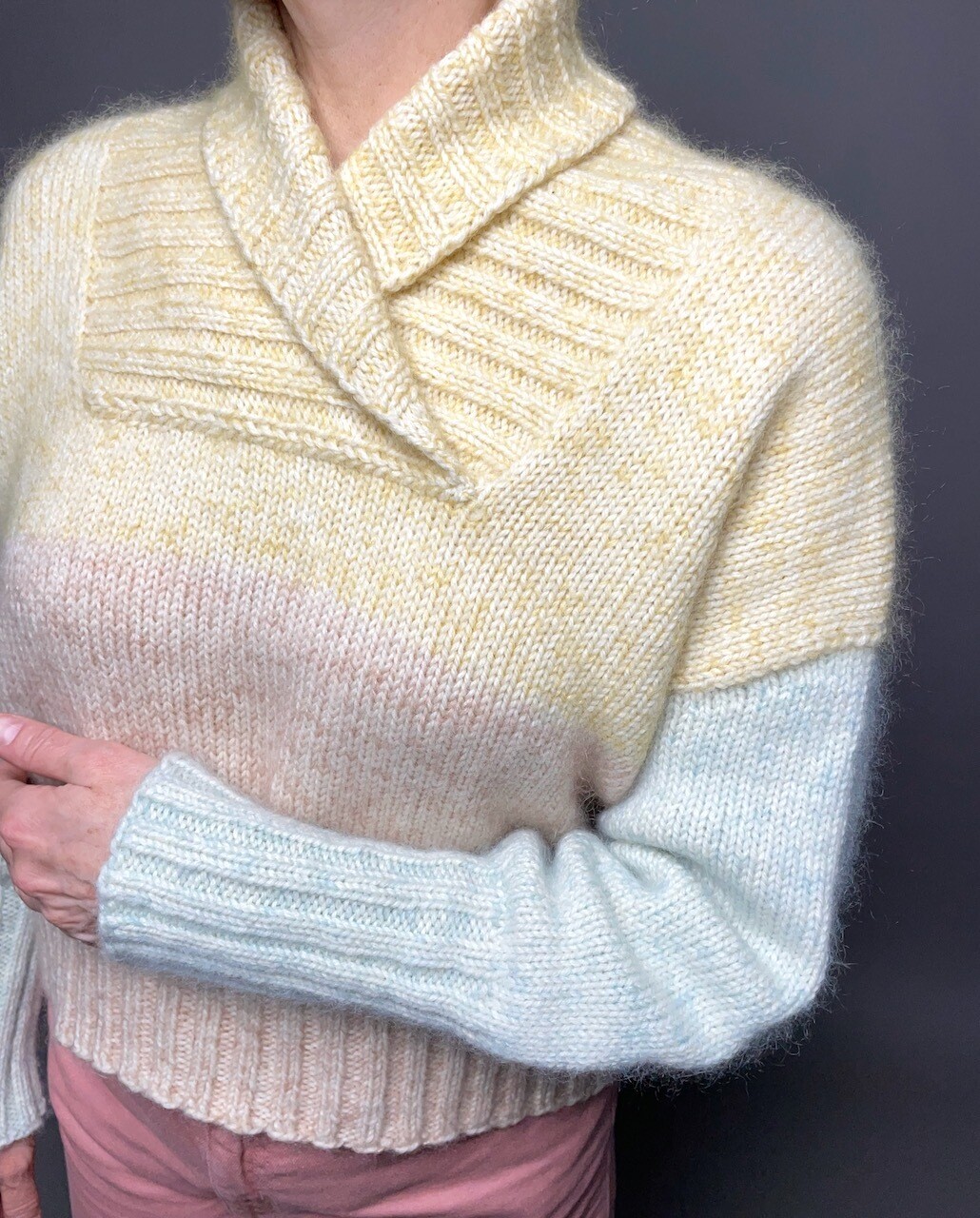 »Snowglimmer«-Sweater Strickanleitung