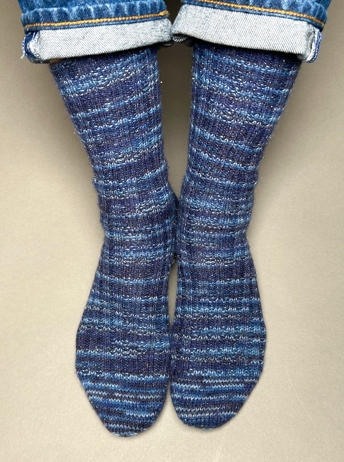 Socke »PartyNacht« Strickanleitung