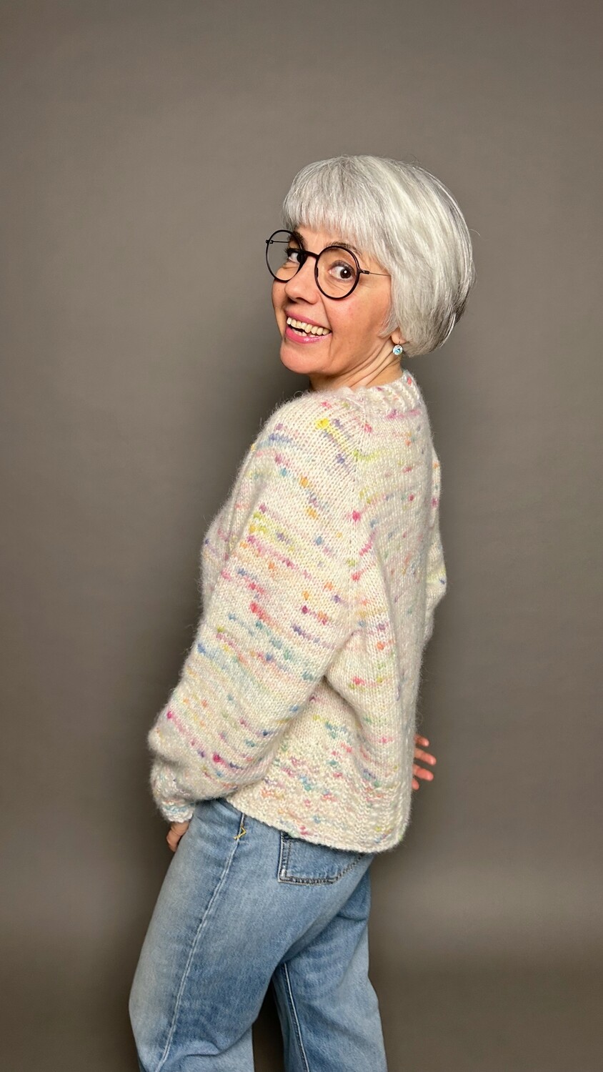 Pulli »Zuckerwatte« Strickanleitung