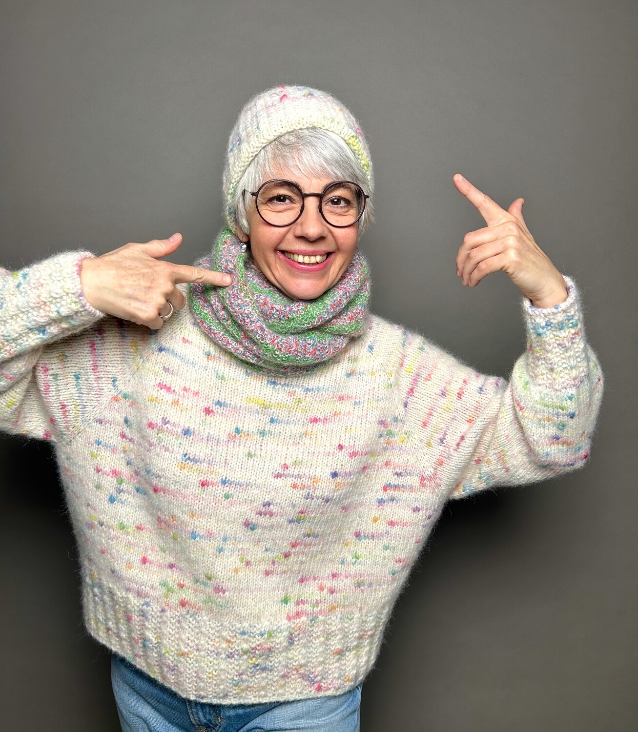Pulli »Zuckerwatte« Strickanleitung
