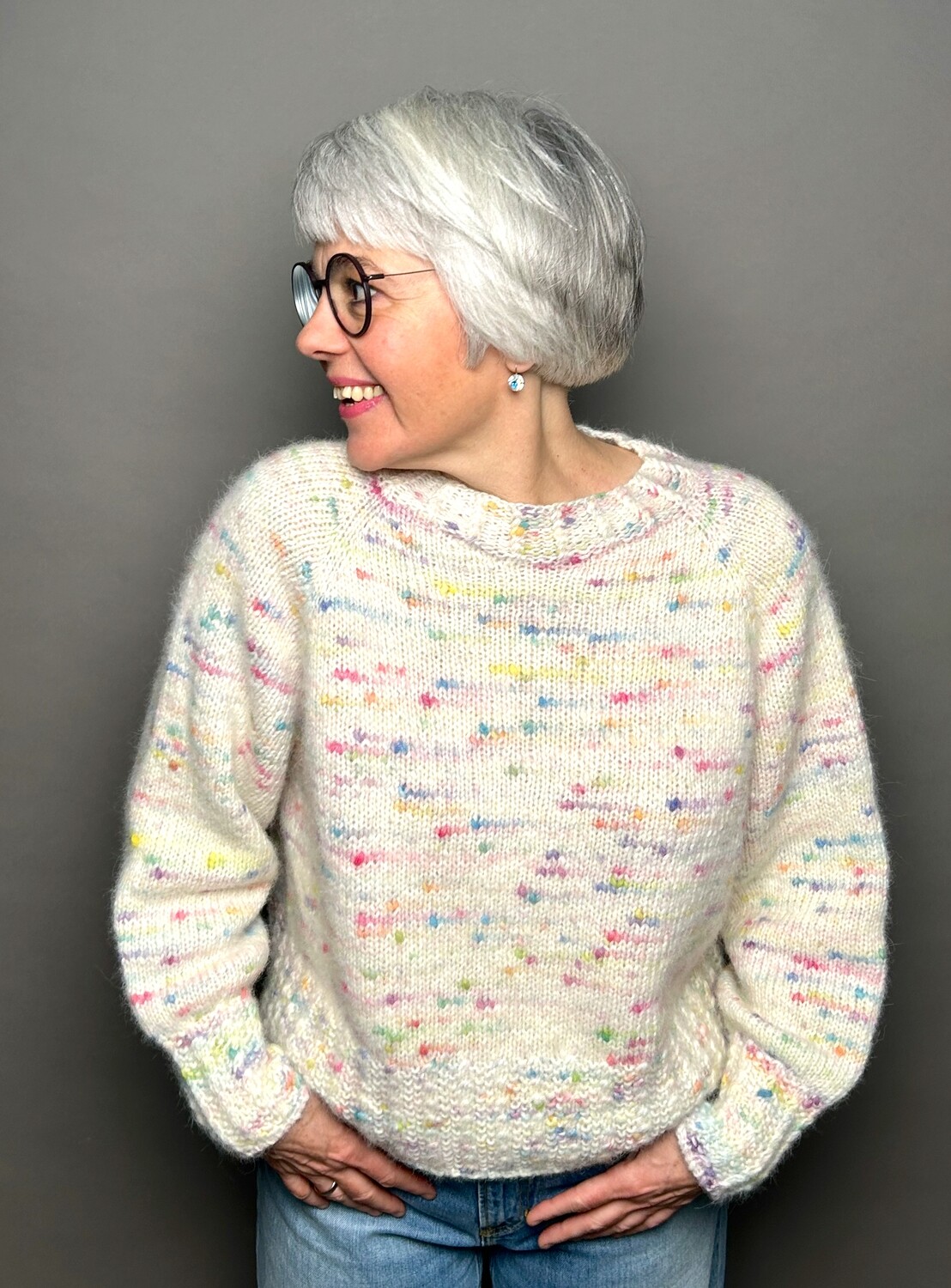 Pulli »Zuckerwatte« Strickanleitung