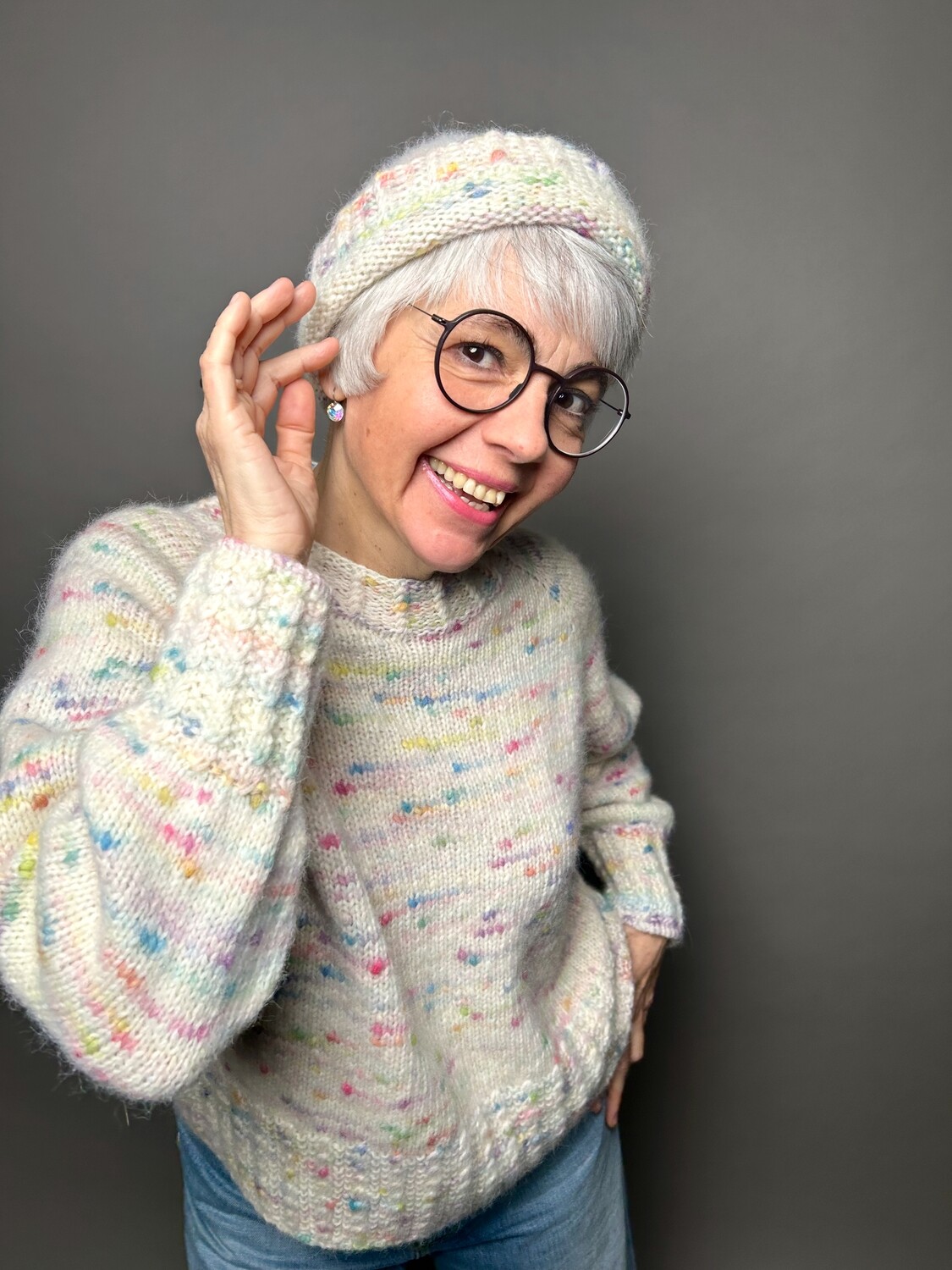 Pulli »Zuckerwatte« Strickanleitung