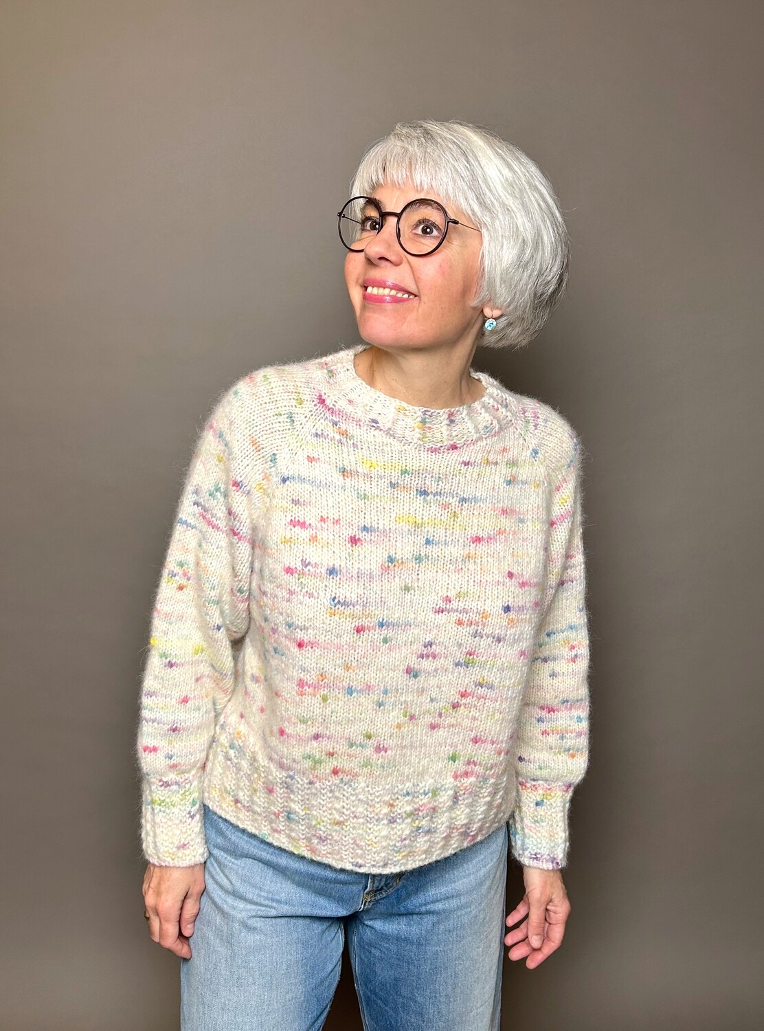 Pulli »Zuckerwatte« Strickanleitung