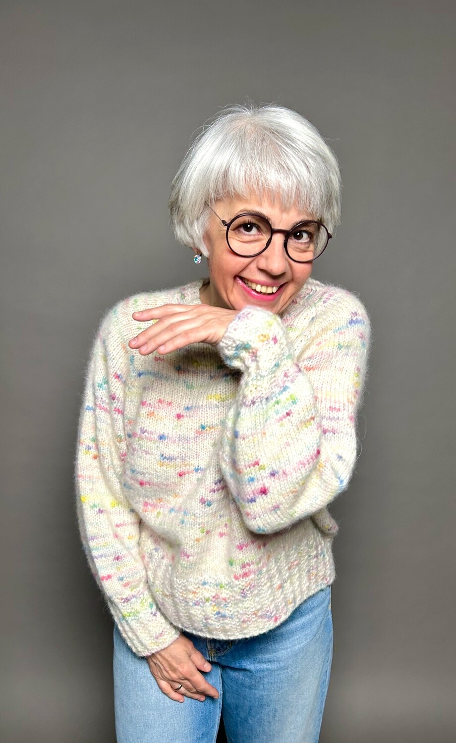Pulli »Zuckerwatte« Strickanleitung