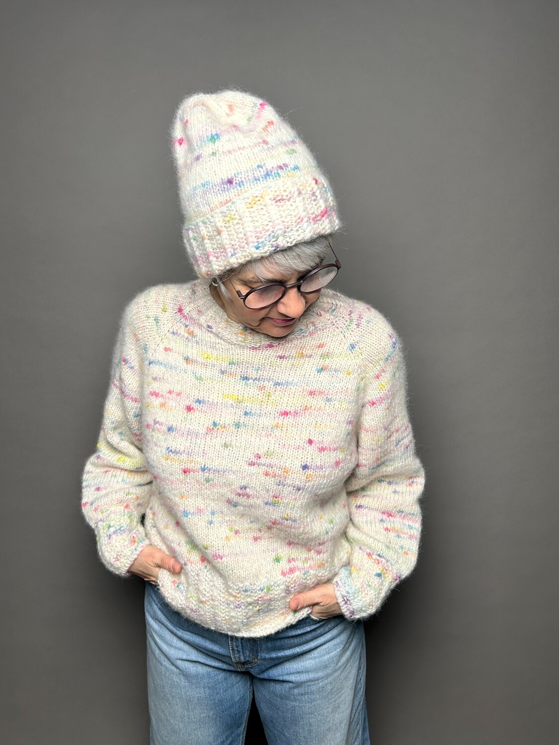 Pulli »Zuckerwatte« Strickanleitung