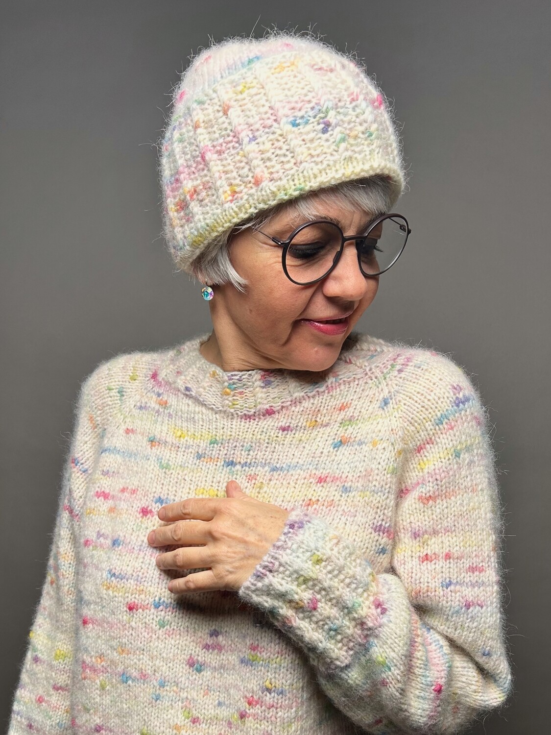 Mütze »Zuckerwatte« Strickanleitung Mütze »Zuckerwatte« Strickanleitung