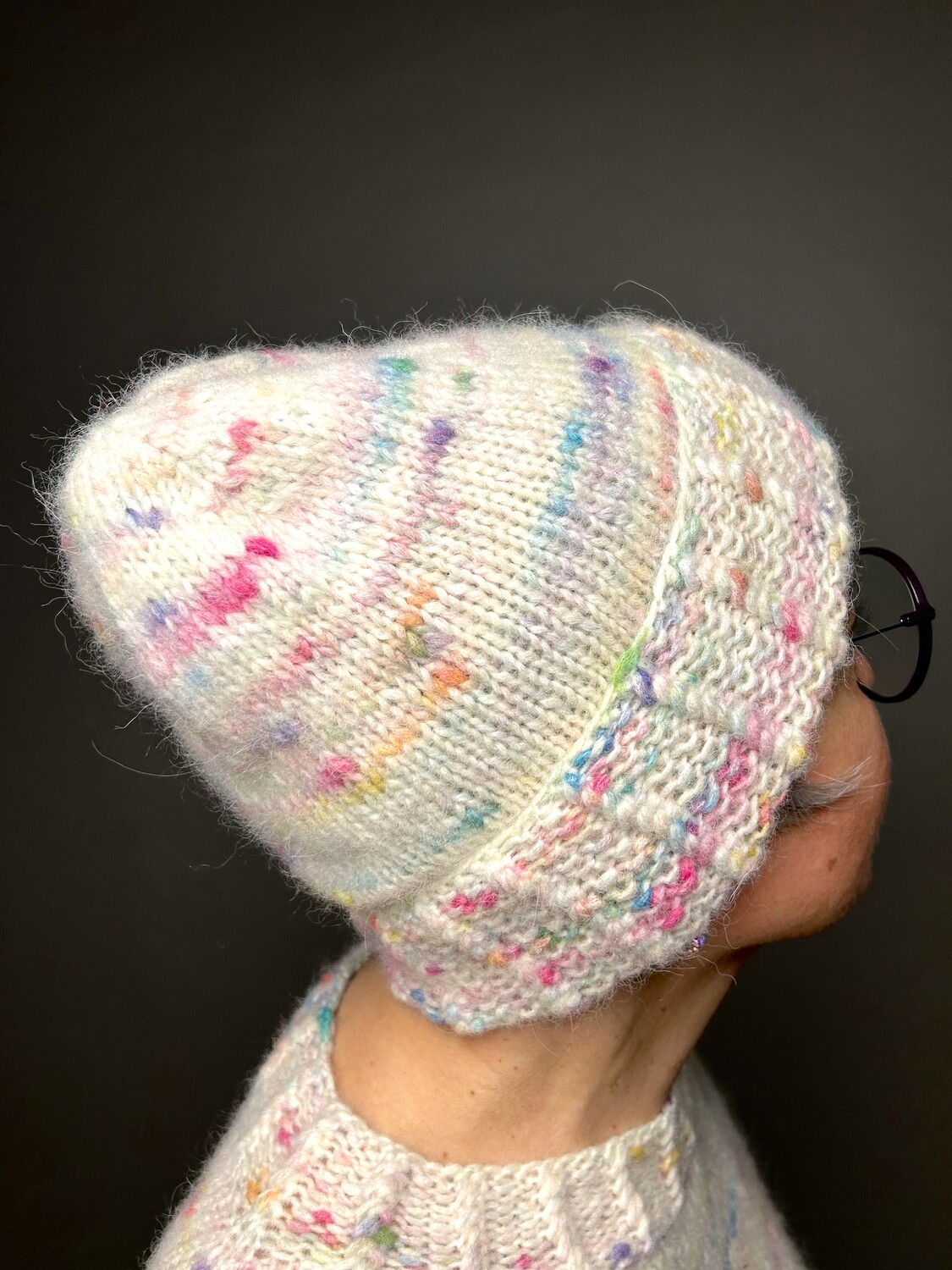 Mütze »Zuckerwatte« Strickanleitung