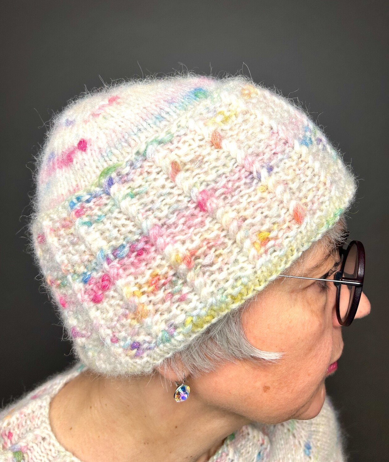 Mütze »Zuckerwatte« Strickanleitung Mütze »Zuckerwatte« Strickanleitung