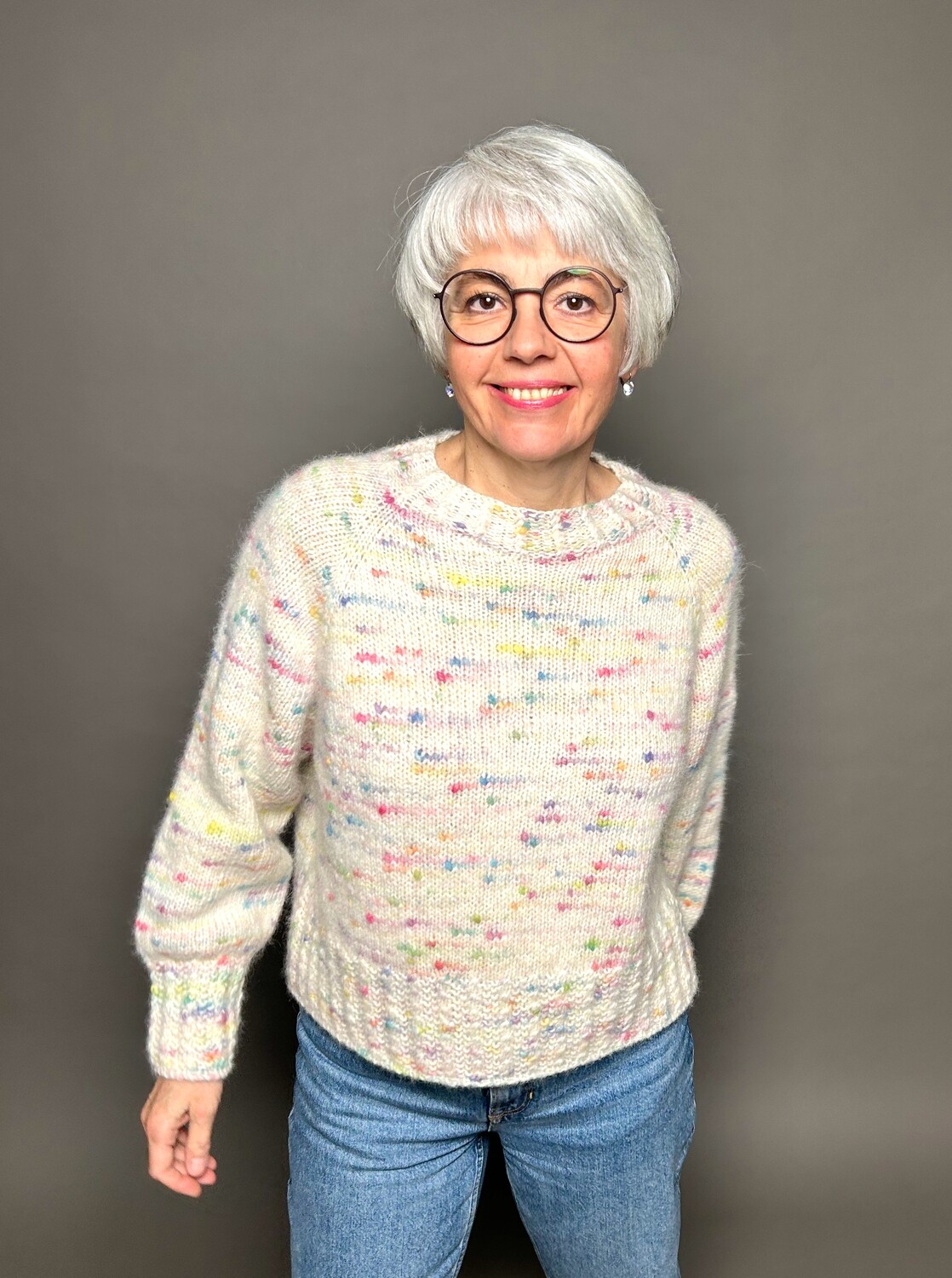 Pulli »Zuckerwatte« Strickanleitung