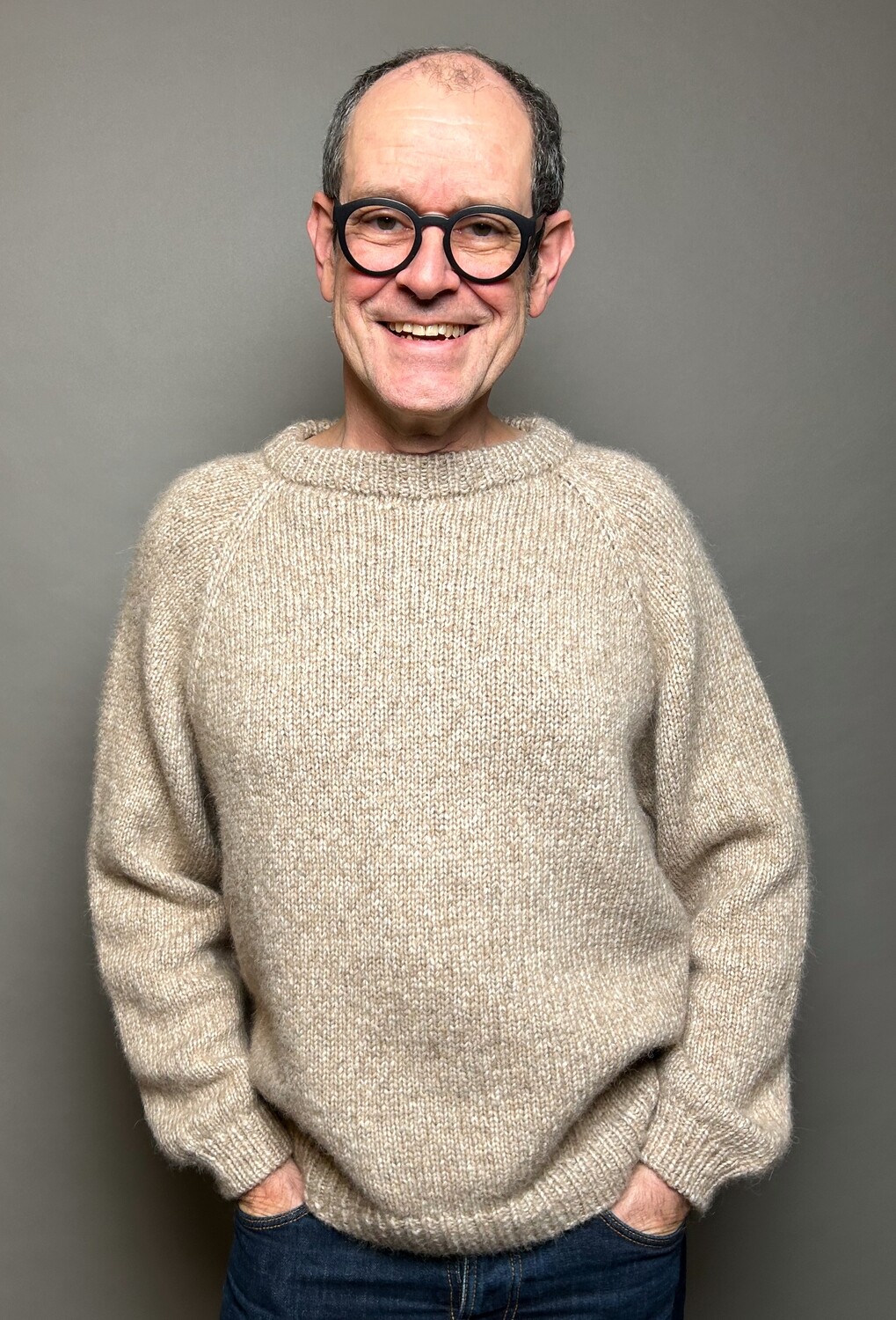 »Relax«-Sweater Man Strickanleitung