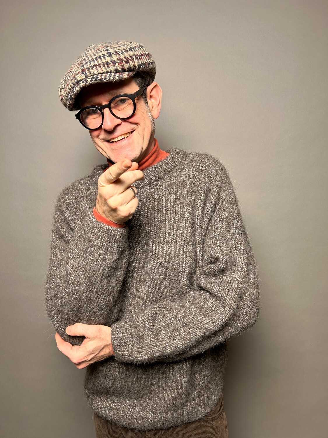»Relax«-Sweater Man Strickanleitung