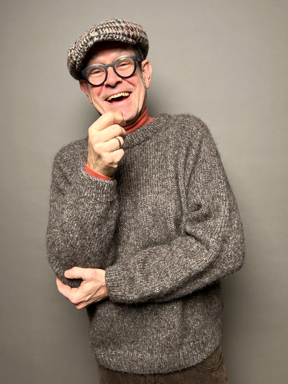 »Relax«-Sweater Man Strickanleitung