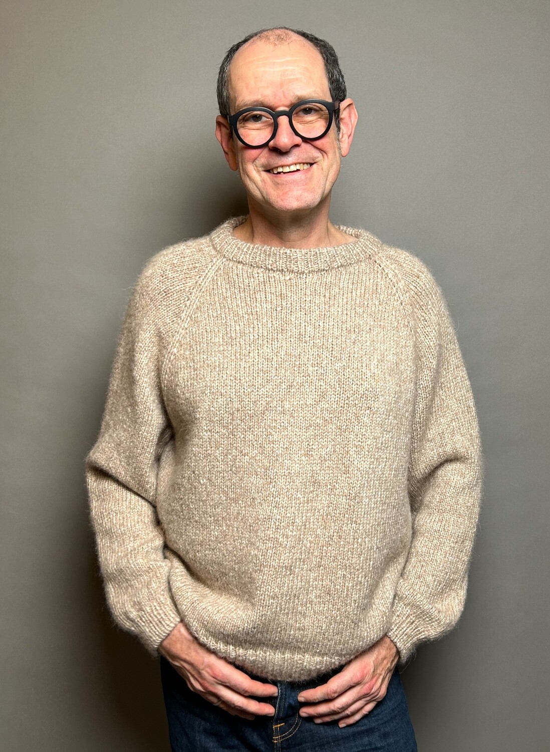 »Relax«-Sweater Man Strickanleitung