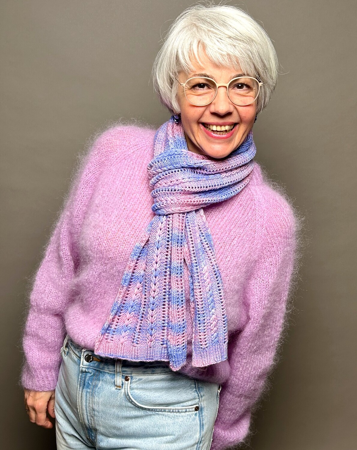 »Herzchen-Schal« Strickanleitung »Herzchen-Schal« Strickanleitung