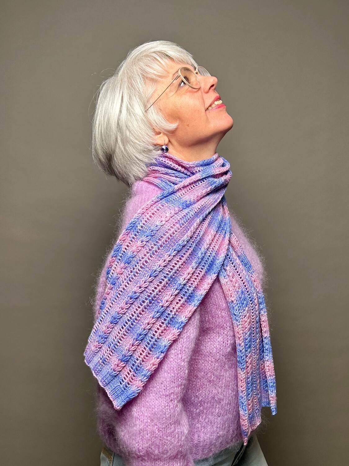 »Herzchen-Schal« Strickanleitung »Herzchen-Schal« Strickanleitung
