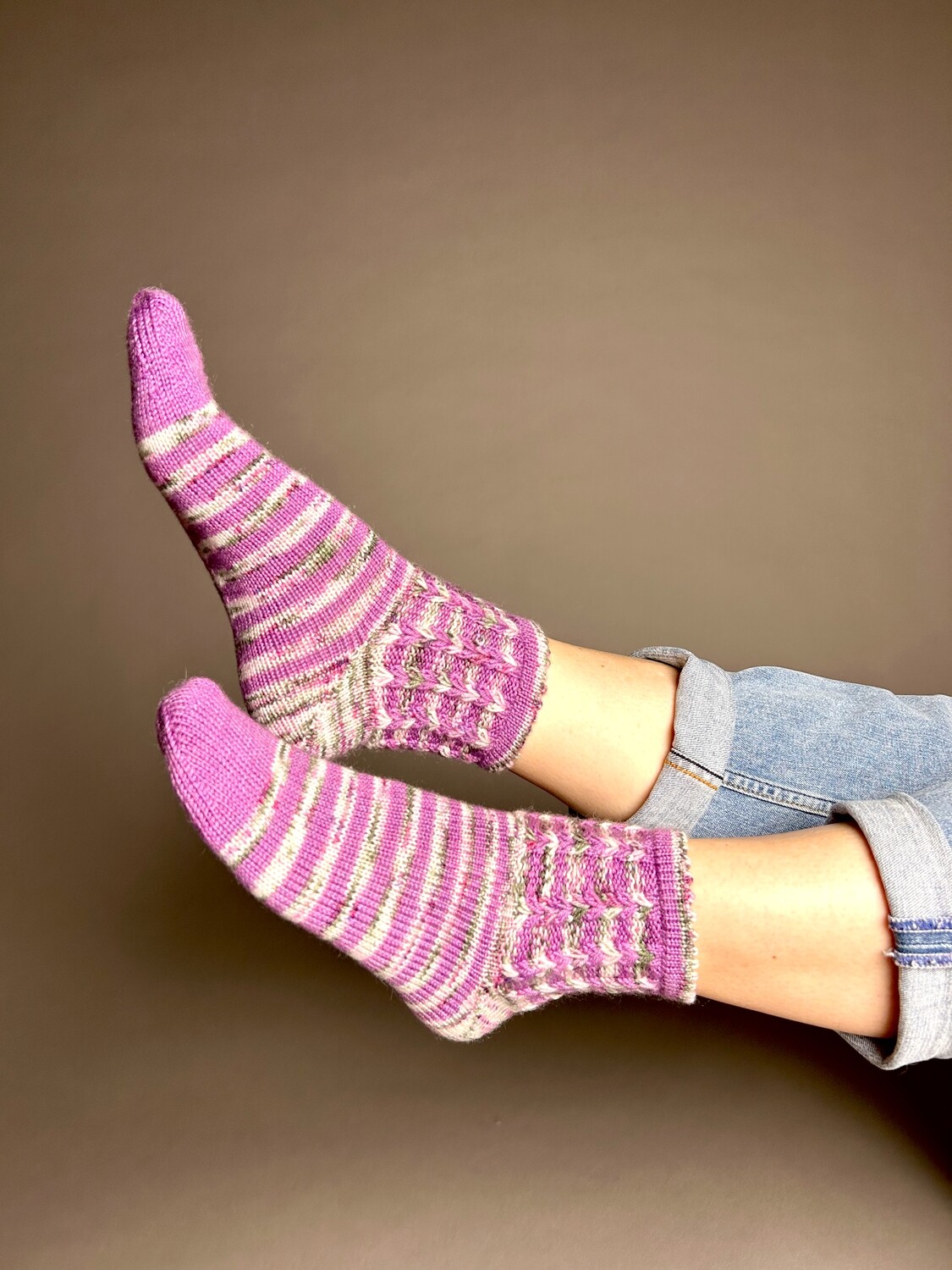 Sock-Set »2 Herzen« Strickanleitung