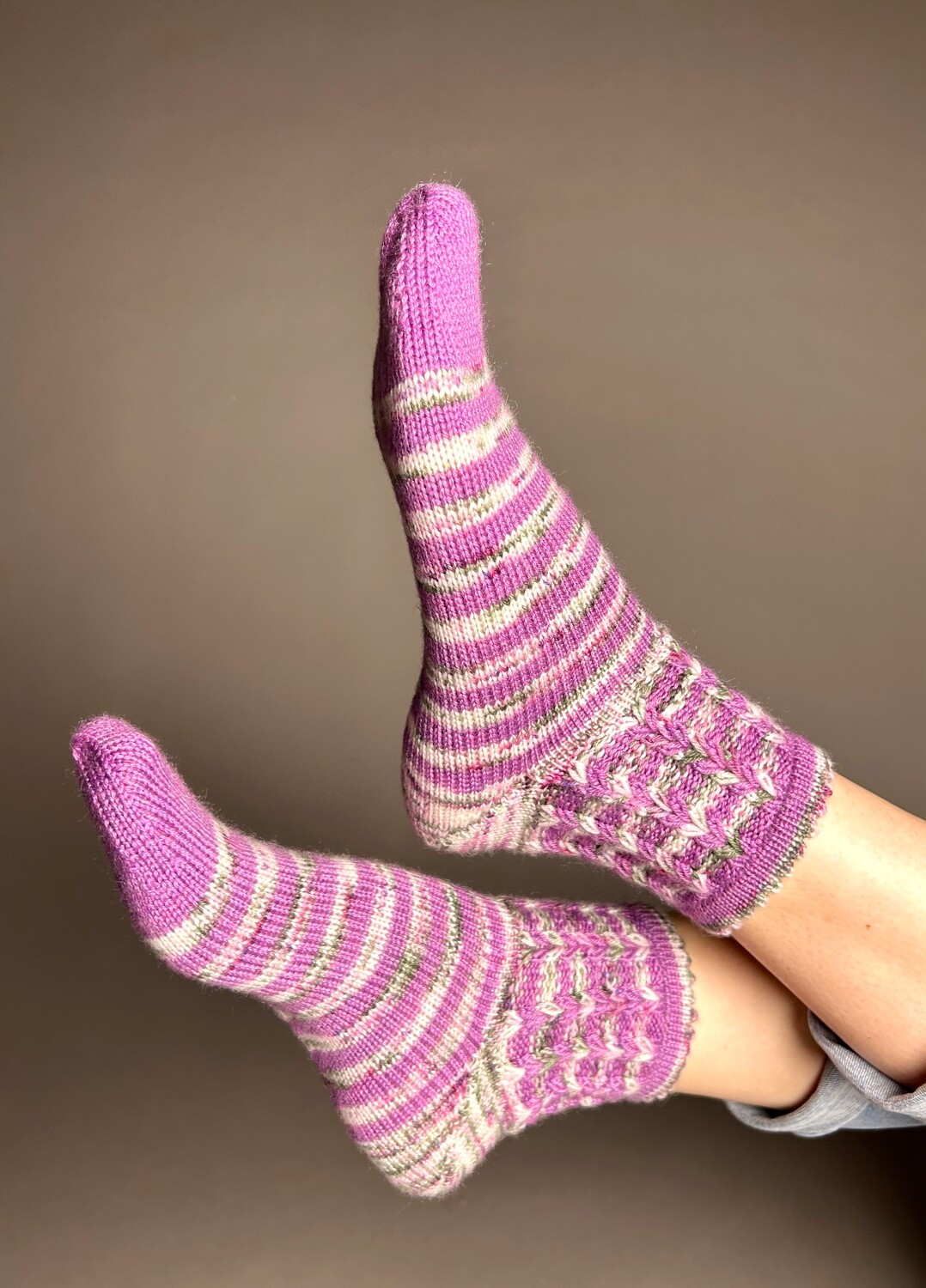 Sock-Set »2 Herzen« Strickanleitung