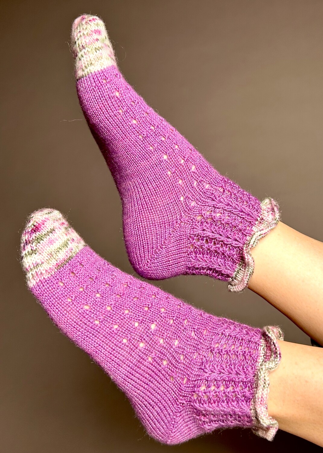 Sock-Set »2 Herzen« Strickanleitung